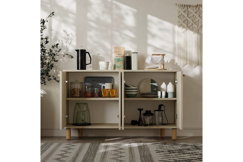Hungirr Konsollbord 120 cm - Beige - Møbler - Bord - Avlastningsbord & sidobord - Konsollbord & gangbord