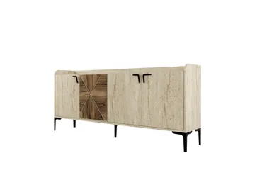 Hungirr Konsollbord 180 cm - Valnøtt/Beige - Møbler - Bord - Avlastningsbord & sidobord - Konsollbord & gangbord