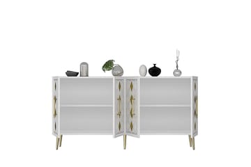 Ilna Konsollbord 150 cm - Gull/Hvit - Møbler - Bord - Avlastningsbord & sidobord - Konsollbord & gangbord
