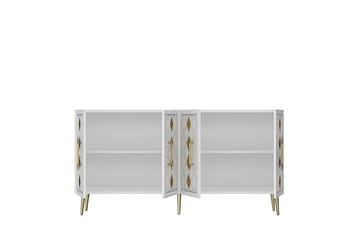 Ilna Konsollbord 150 cm - Gull/Hvit - Møbler - Bord - Avlastningsbord & sidobord - Konsollbord & gangbord