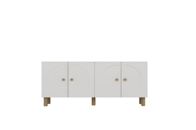 Inci Konsollbord 150 cm - Brun/Hvit - Møbler - Bord - Avlastningsbord & sidobord - Konsollbord & gangbord