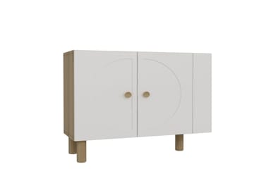 Inci Konsollbord 150 cm - Brun/Hvit - Møbler - Bord - Avlastningsbord & sidobord - Konsollbord & gangbord