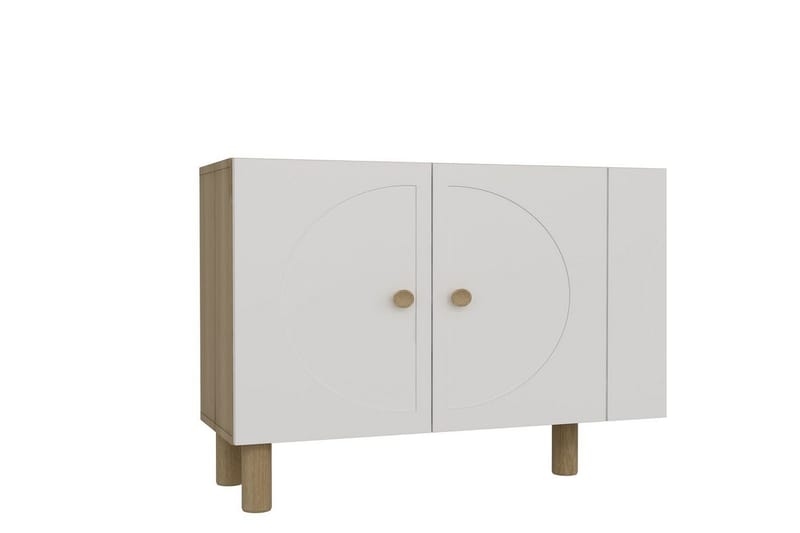 Inci Konsollbord 150 cm - Brun/Hvit - Møbler - Bord - Avlastningsbord & sidobord - Konsollbord & gangbord