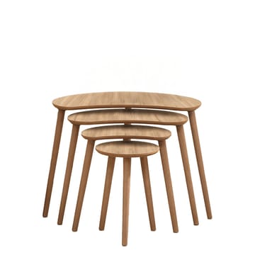 Indumati settbord 75 cm - Eik - Møbler - Bord - Avlastningsbord & sidobord - Settbord