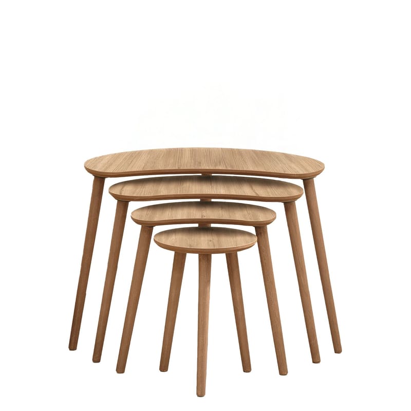 Indumati settbord 75 cm - Eik - Møbler - Bord - Avlastningsbord & sidobord - Settbord