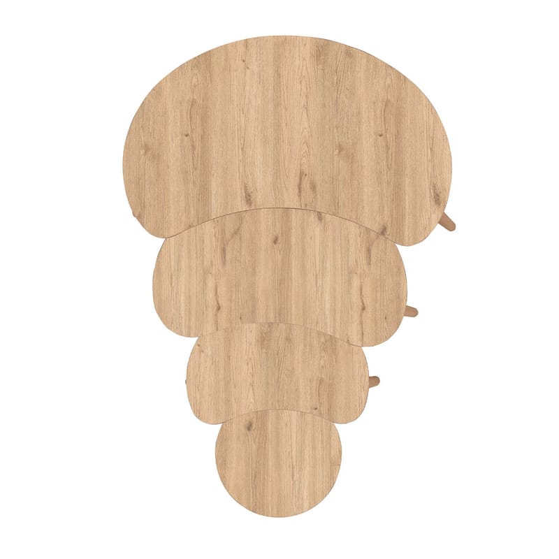 Indumati settbord 75 cm - Eik - Møbler - Bord - Avlastningsbord & sidobord - Settbord