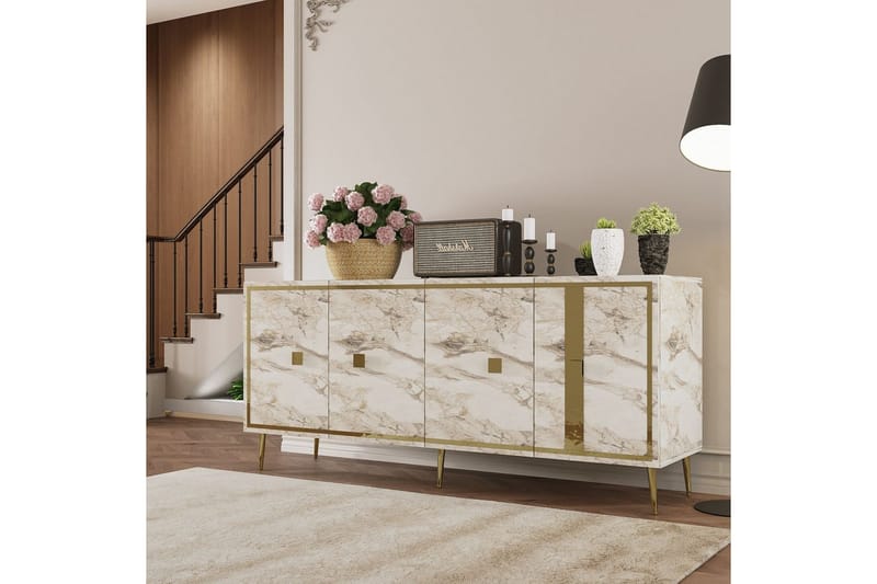 Ivara Konsollbord 150 cm - Beige - Møbler - Bord - Avlastningsbord & sidobord - Konsollbord & gangbord
