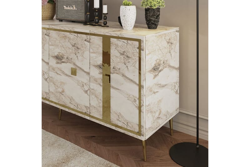 Ivara Konsollbord 150 cm - Beige - Møbler - Bord - Avlastningsbord & sidobord - Konsollbord & gangbord