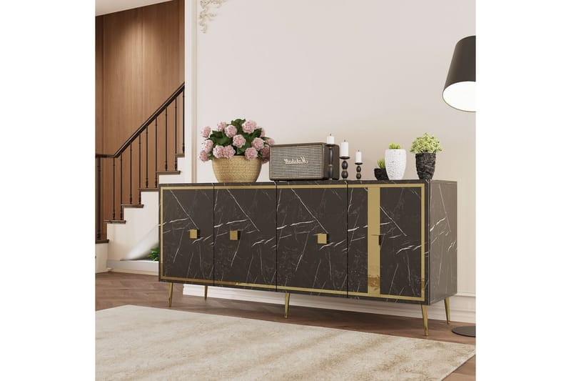 Ivara Konsollbord 150 cm - Svart - Møbler - Bord - Avlastningsbord & sidobord - Konsollbord & gangbord