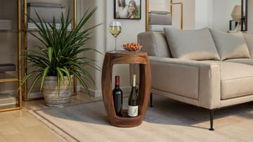 Ivouna Sidebord 30 cm - varm mørkebrun - Møbler - Bord - Avlastningsbord & sidobord - Brettbord og småbord