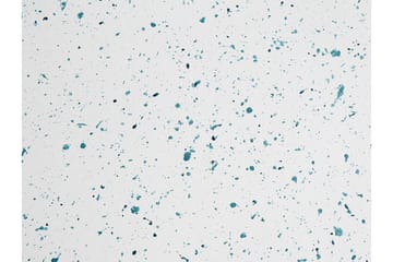 Jacksonville Sidebord 40 cm - Hvit/Blå - Møbler - Bord - Avlastningsbord & sidobord - Lampebord & sidebord