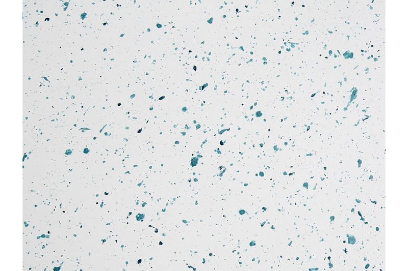 Jacksonville Sidebord 40 cm - Hvit/Blå - Møbler - Bord - Avlastningsbord & sidobord - Lampebord & sidebord