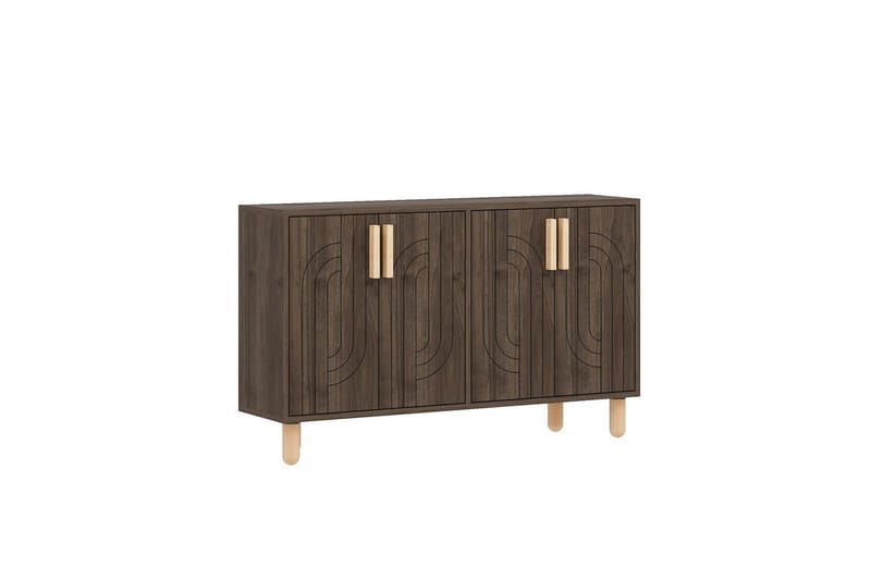 Januka Konsollbord 120 cm - Brun/Mørkfarget tre - Møbler - Bord - Avlastningsbord & sidobord - Konsollbord & gangbord