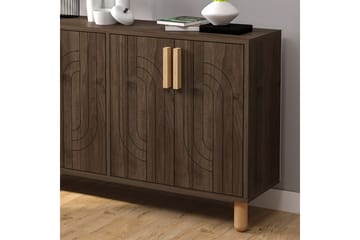 Januka Konsollbord 120 cm - Brun/Mørkfarget tre - Møbler - Bord - Avlastningsbord & sidobord - Konsollbord & gangbord