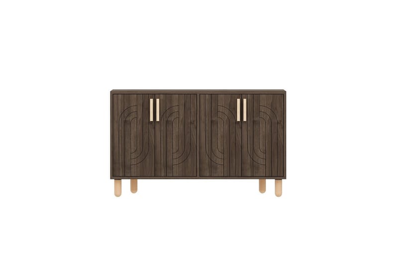 Januka Konsollbord 120 cm - Brun/Mørkfarget tre - Møbler - Bord - Avlastningsbord & sidobord - Konsollbord & gangbord
