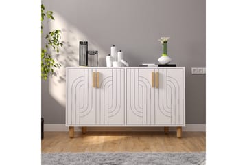 Januka Konsollbord 120 cm - Hvit - Møbler - Bord - Avlastningsbord & sidobord - Konsollbord & gangbord