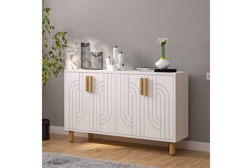 Januka Konsollbord 120 cm - Hvit - Møbler - Bord - Avlastningsbord & sidobord - Konsollbord & gangbord