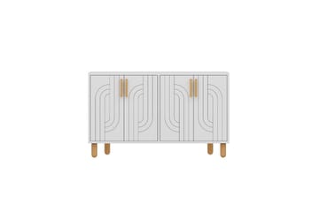 Januka Konsollbord 120 cm - Hvit - Møbler - Bord - Avlastningsbord & sidobord - Konsollbord & gangbord