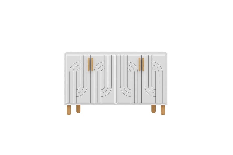 Januka Konsollbord 120 cm - Hvit - Møbler - Bord - Avlastningsbord & sidobord - Konsollbord & gangbord