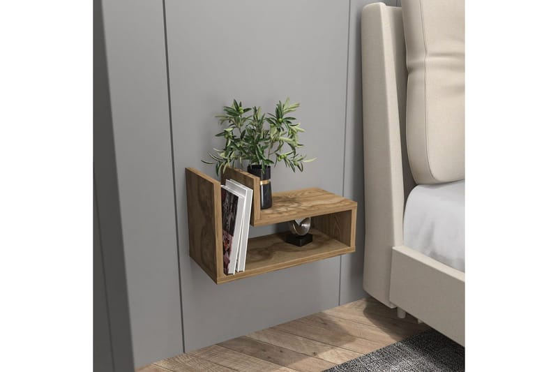 Jarlech Nattbord 45 cm - Eik - Møbler - Bord - Avlastningsbord & sidobord - Sengebord & nattbord