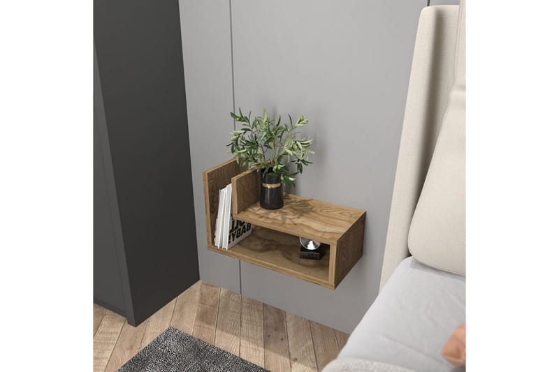 Jarlech Nattbord 45 cm - Eik - Møbler - Bord - Avlastningsbord & sidobord - Sengebord & nattbord