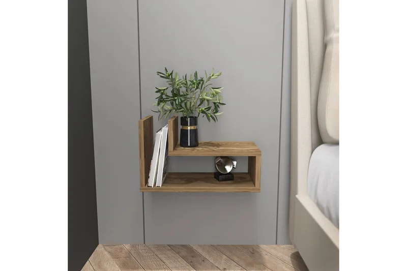 Jarlech Nattbord 45 cm - Eik - Møbler - Bord - Avlastningsbord & sidobord - Sengebord & nattbord