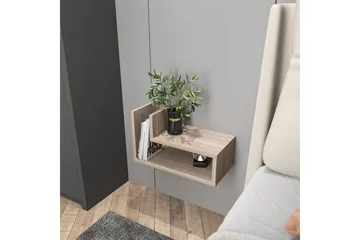 Jarlech Nattbord 45 cm - Rød - Møbler - Bord - Avlastningsbord & sidobord - Sengebord & nattbord