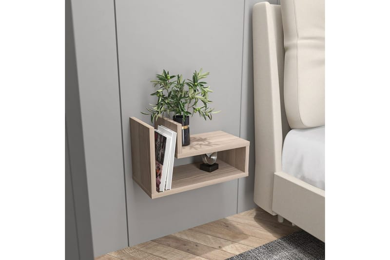 Jarlech Nattbord 45 cm - Rød - Møbler - Bord - Avlastningsbord & sidobord - Sengebord & nattbord