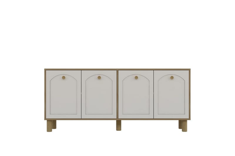 Jasvindir Konsollbord 180 cm - Brun/Hvit - Møbler - Bord - Avlastningsbord & sidobord - Konsollbord & gangbord