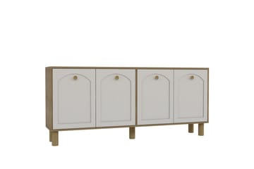 Jasvindir Konsollbord 180 cm - Brun/Hvit - Møbler - Bord - Avlastningsbord & sidobord - Konsollbord & gangbord
