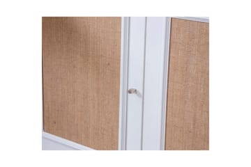 Jatinder Konsollbord 80 cm - Mellomfarget tre/Hvit - Møbler - Bord - Avlastningsbord & sidobord - Konsollbord & gangbord