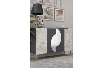 Jorel Konsollbord 120 cm - Antrasitt/Sølv - Møbler - Bord - Avlastningsbord & sidobord - Konsollbord & gangbord