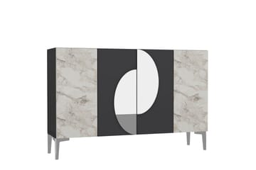 Jorel Konsollbord 120 cm - Antrasitt/Sølv - Møbler - Bord - Avlastningsbord & sidobord - Konsollbord & gangbord