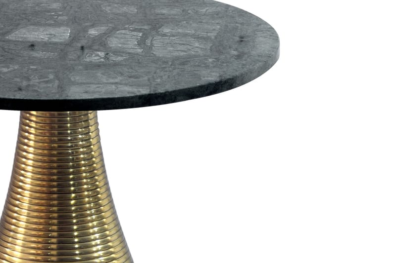 Junara sidebord 40 cm - Mørkegrønn og gull - Møbler - Bord - Avlastningsbord & sidobord - Brettbord og småbord