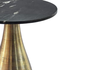 Junara sidebord 40 cm - Svart og gull - Møbler - Bord - Avlastningsbord & sidobord - Brettbord og småbord