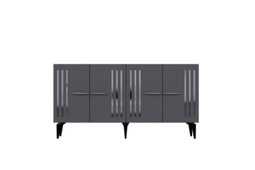 Junes Konsollbord 150 cm - Sølv/Antrasitt - Møbler - Bord - Avlastningsbord & sidobord - Konsollbord & gangbord