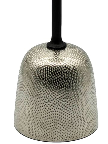 Junira sidebord 29 cm - Nikkelsølv og svart - Møbler - Bord - Avlastningsbord & sidobord - Pidestall & blomsterpidestall