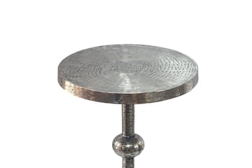 Junora sidebord 30 cm industriell stil - sølvfarget - Møbler - Bord - Avlastningsbord & sidobord - Pidestall & blomsterpidestall