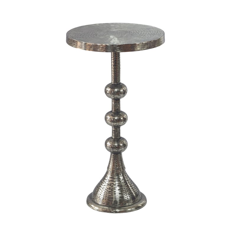Junora sidebord 30 cm industriell stil - sølvfarget - Møbler - Bord - Avlastningsbord & sidobord - Pidestall & blomsterpidestall