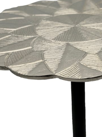 Junova sidebord 29 cm industriell stil - Sølvfarget og svart - Møbler - Bord - Avlastningsbord & sidobord - Brettbord og småbord