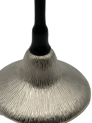 Junova sidebord 29 cm industriell stil - Sølvfarget og svart - Møbler - Bord - Avlastningsbord & sidobord - Brettbord og småbord
