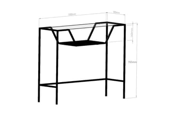 Kahului Konsollbord 100 cm - Sort - Møbler - Bord - Avlastningsbord & sidobord - Konsollbord & gangbord