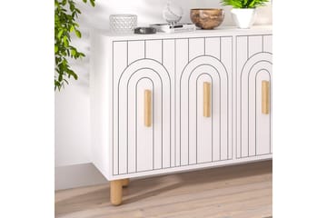 Kambuku Konsollbord 120 cm - Hvit - Møbler - Bord - Avlastningsbord & sidobord - Konsollbord & gangbord