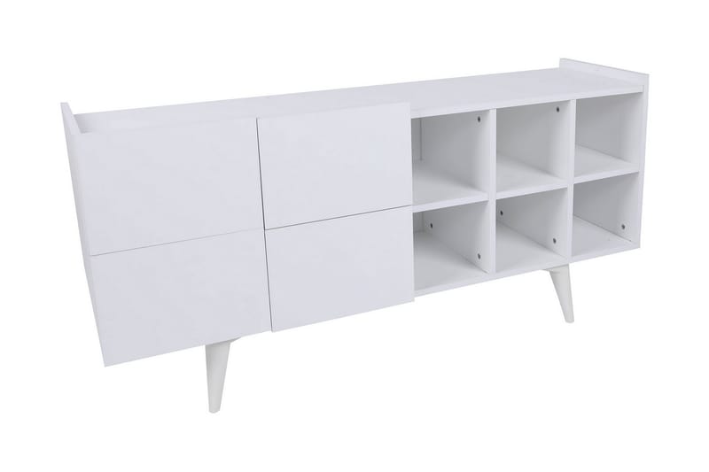 Kashiwa Avlastningsbord 150 cm - Hvit - Møbler - Bord - Avlastningsbord & sidobord - Konsollbord & gangbord