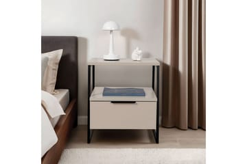 Kavilash nattbord 45 cm - Sand - Møbler - Bord - Avlastningsbord & sidobord - Sengebord & nattbord