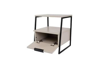 Kavilash nattbord 45 cm - Sand - Møbler - Bord - Avlastningsbord & sidobord - Sengebord & nattbord