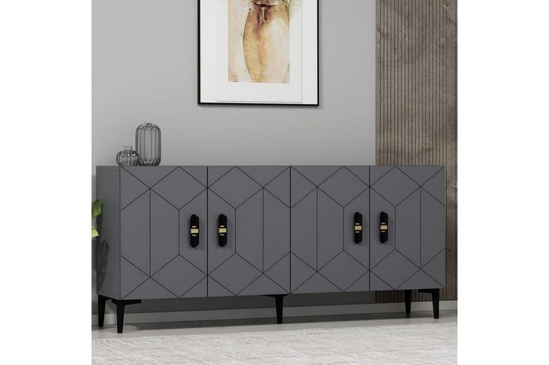 Kaysie Konsollbord 150 cm - Antrasitt - Møbler - Bord - Avlastningsbord & sidobord - Konsollbord & gangbord