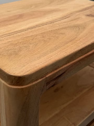 Kelova nattbord 40 cm - Varm lysebrun - Møbler - Bord - Avlastningsbord & sidobord - Sengebord & nattbord