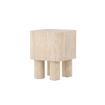 Klirou Sidebord 40 cm - Beige - Møbler - Bord - Avlastningsbord & sidobord - Brettbord og småbord