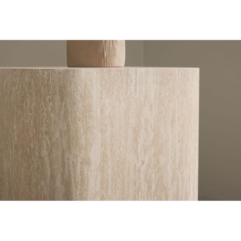 Klirou Sidebord 40 cm - Beige - Møbler - Bord - Avlastningsbord & sidobord - Lampebord & sidebord
